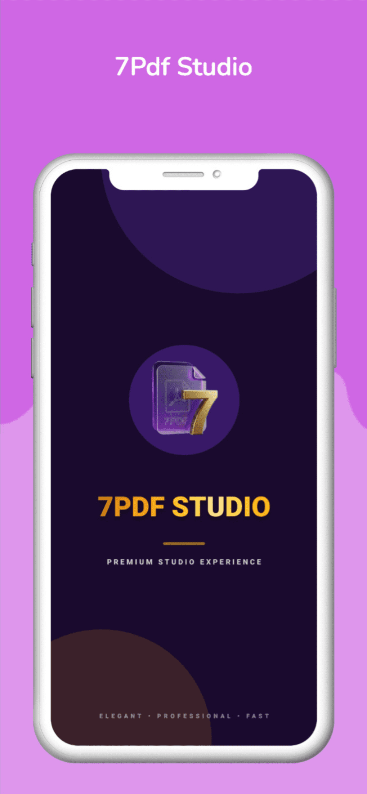 7PDF main screen on iPhone