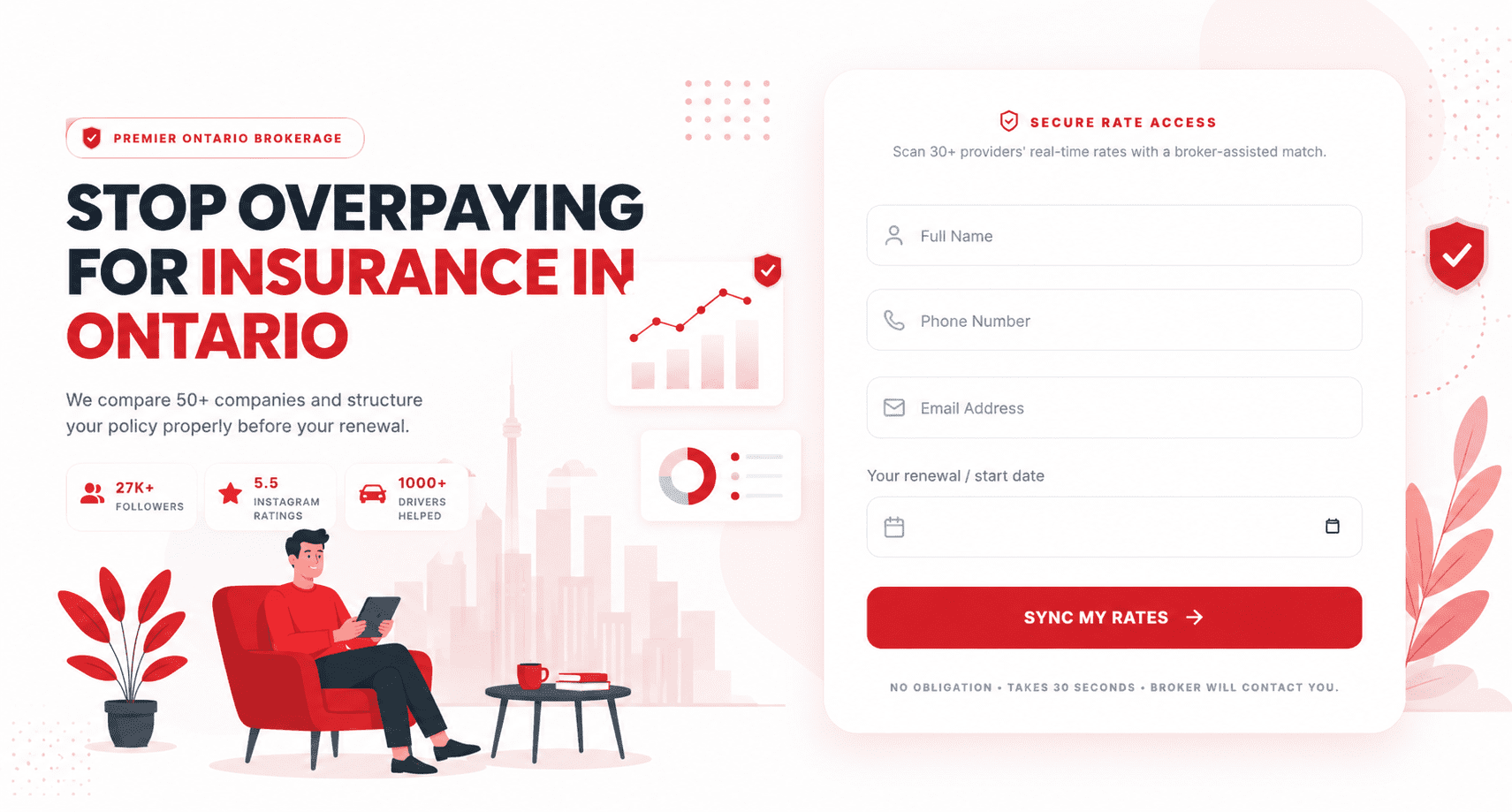 The goal was to streamline customer inquiries, simplify quote requests, improve lead capture, and centralize lead management for faster follow-ups.