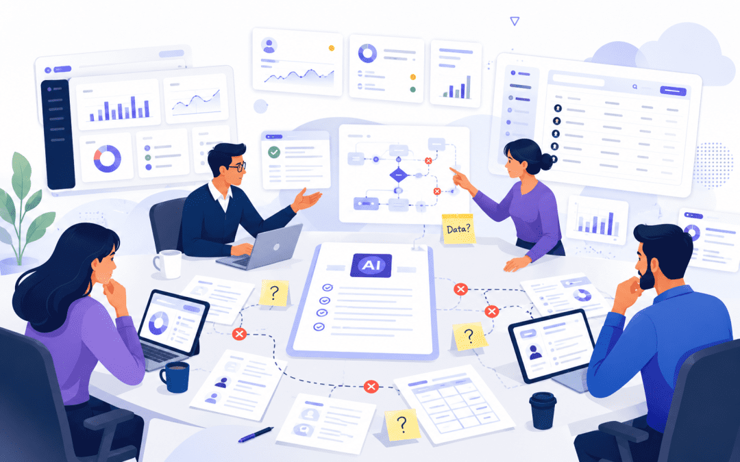 Why do AI projects fail? Learn the planning, data, and workflow mistakes businesses make before development.